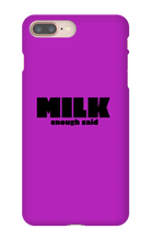 Milk iPhone Phone Cases