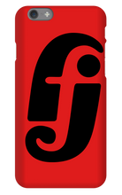 drumfacejames iPhone Case (Black Logo)