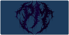 PM Static Purple Logo XXL Mouse Pad