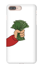 Toma mi dinero iPhone Phone Case White