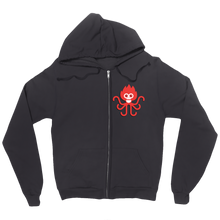 Squid Monkey Studios Zip Up Hoodie