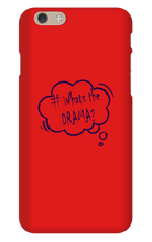 DRAMA iPhone Phone Cases
