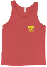 zirzzy waffle man tank top