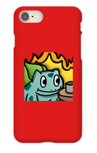 This Is Fine Bulbasaur iPhone Phone Cases