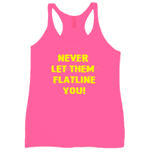 tanktop-women-racerback - yellow