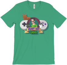 Crazy Cat Gamer's Logo T-Shirt
