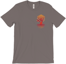 Drykk Tree over heart T-Shirts  - Orange/Red