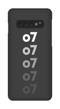 o7 Samsung Galaxy S10 Phone Case (White Text)