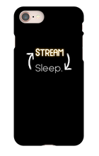 dannyho_streamy Premium iPhone Case STREAM SLEEP