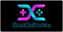 Game On Studios Server Logo Gaming Mousepad