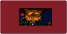 Jack-O-Wolfen Halloween Mousepad