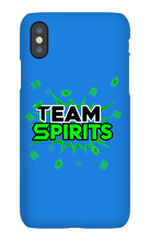 Team Spirits Green Theme iPhone Phone Cases