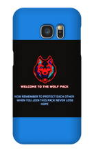 the wolf pack  Samsung Phone Cases