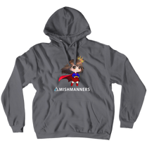 Superhero MishManners Hoodie Dark