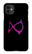 Liza Hardy iPhone Phone Cases Purple Logo