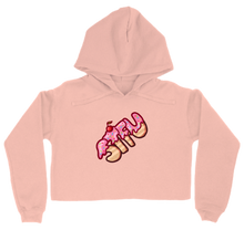 Emote Cropped Hoodie