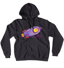 Nerdy Excursions Rocket Hoodies (No-Zip/Pullover)