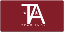Team Angy XXL Mousepad || Logo White