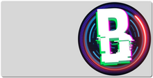 B Circle Lights XXL Gaming Mousepad