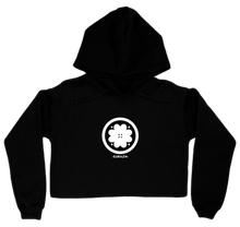White Logo Hoodie *Crop*