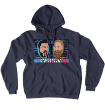 Rydin' Nerdy Old School Hoodies (No-Zip/Pullover)