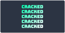 eapmgaming Cracked XXL Gaming Mousepad