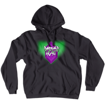 Emerald Heart Hoodie (No-Zip/Pullover)