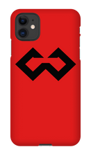 Cereal_Wars iPhone Phone Case (Black Out Logo)