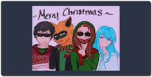 kako's stream Christmas XXL Gaming Mousepad
