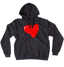 Rad-B BIG Heart Hoodies (No-Zip/Pullover)