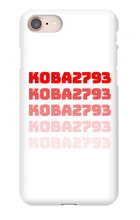 koba2793 iPhone Phone Cases