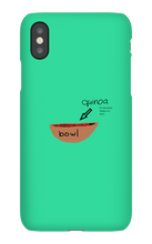 quinoa bowl iPhone case