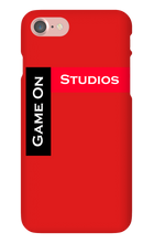 Game On Studios Red Black iPhone Cases