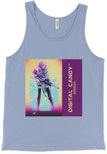 Synthwave Punk Purple Tank Top