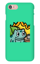 This Is Fine Bulbasaur iPhone Phone Cases