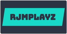 RJMPlayz text XXL Gaming Mousepad