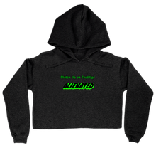 Clutch Up Womens Cropped Hoodie (No Zip)
