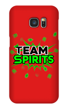 Team Spirits Green Theme Samsung Phone Cases