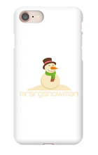 mrsrgsnowman iPhone Phone Cases