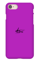 AlexRP iPhone Phone Cases (Logo Bianco)