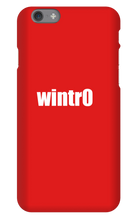 wintr0 ios Phone Cases