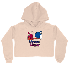 Pulga Love Womens Cropped Hoody