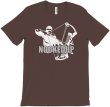 Nockedup White Logo T-Shirts