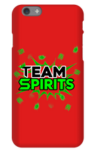 Team Spirits Green Theme iPhone Phone Cases