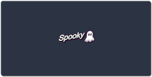 spooky XXL Gaming Mousepad