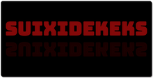 suixidekeks XXL Gaming Mousepad