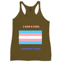 Transgender FTM Womans Tanktop