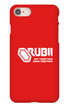 Rubii iPhone Phone Cases (white logo)
