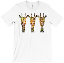 Yellow Galaxy Giraffen (T-Shirt)