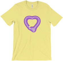 Centered Purple Heart T-Shirt